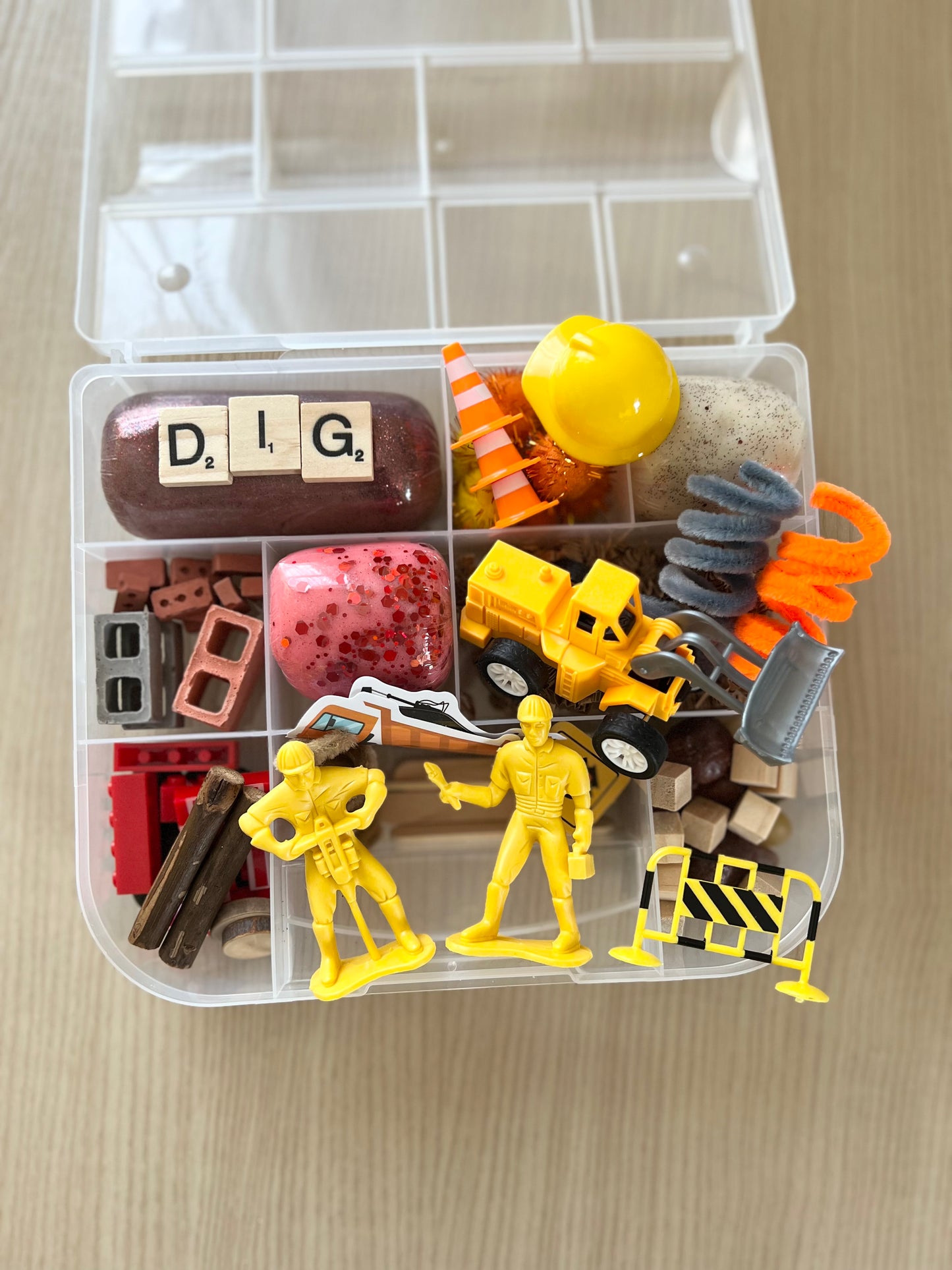 Construction Playdough Kit