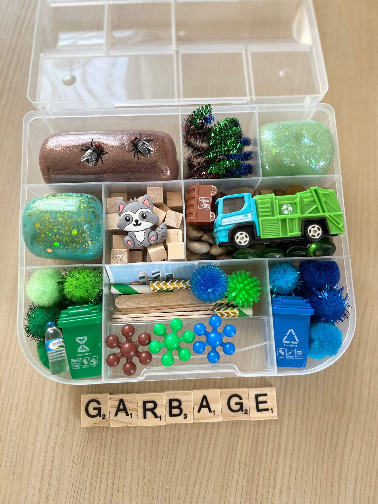 Garbage Day Playdough Kit