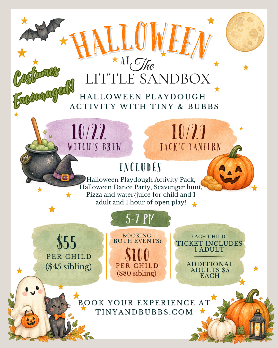 Halloween Party at The Little Sandbox