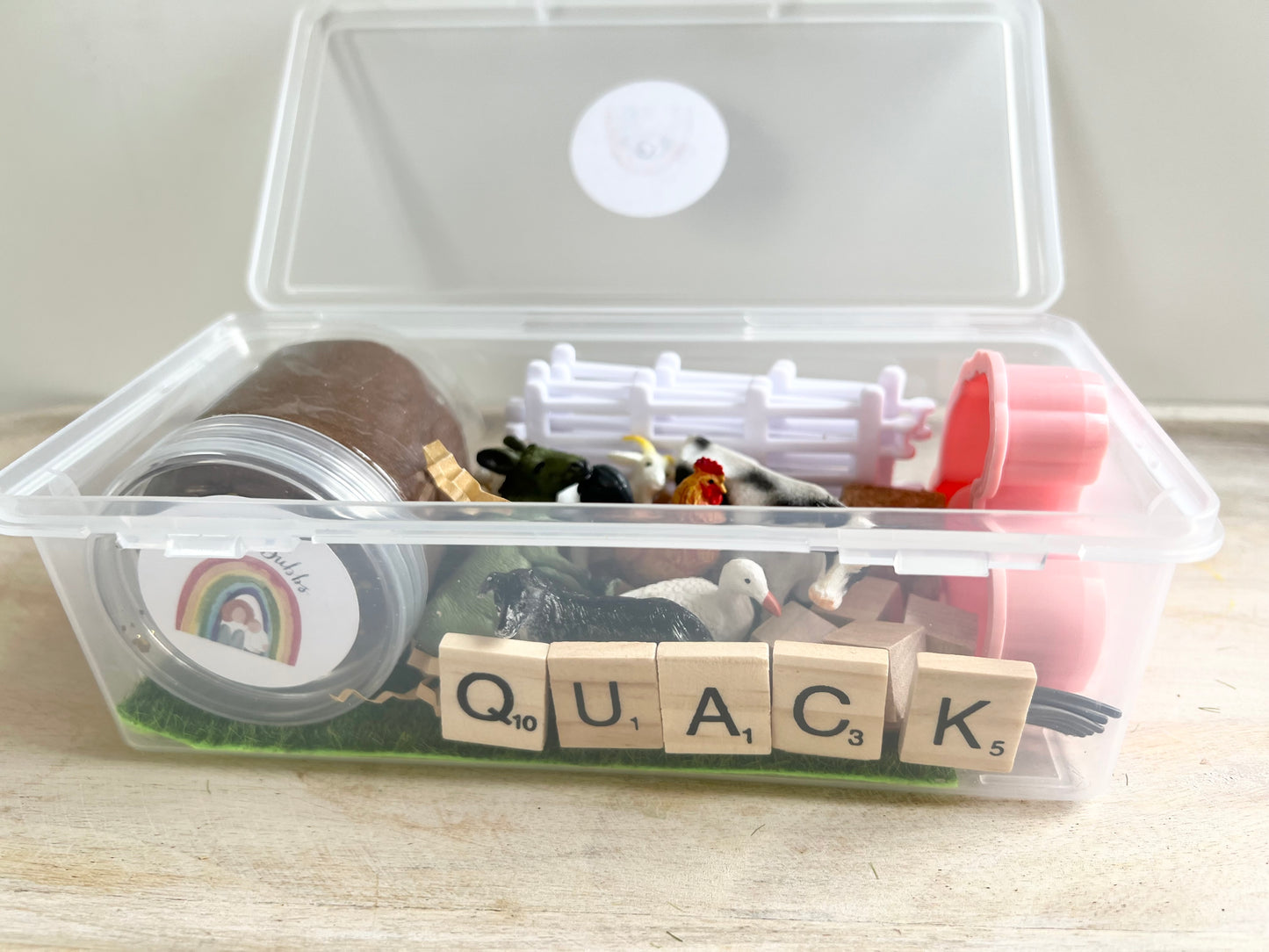 Farm Mini Playdough Kit