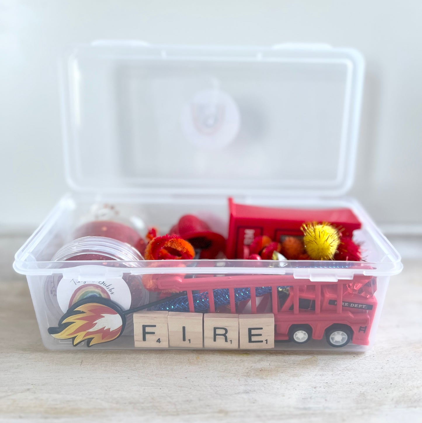 Firefighter Mini Playdough Kit