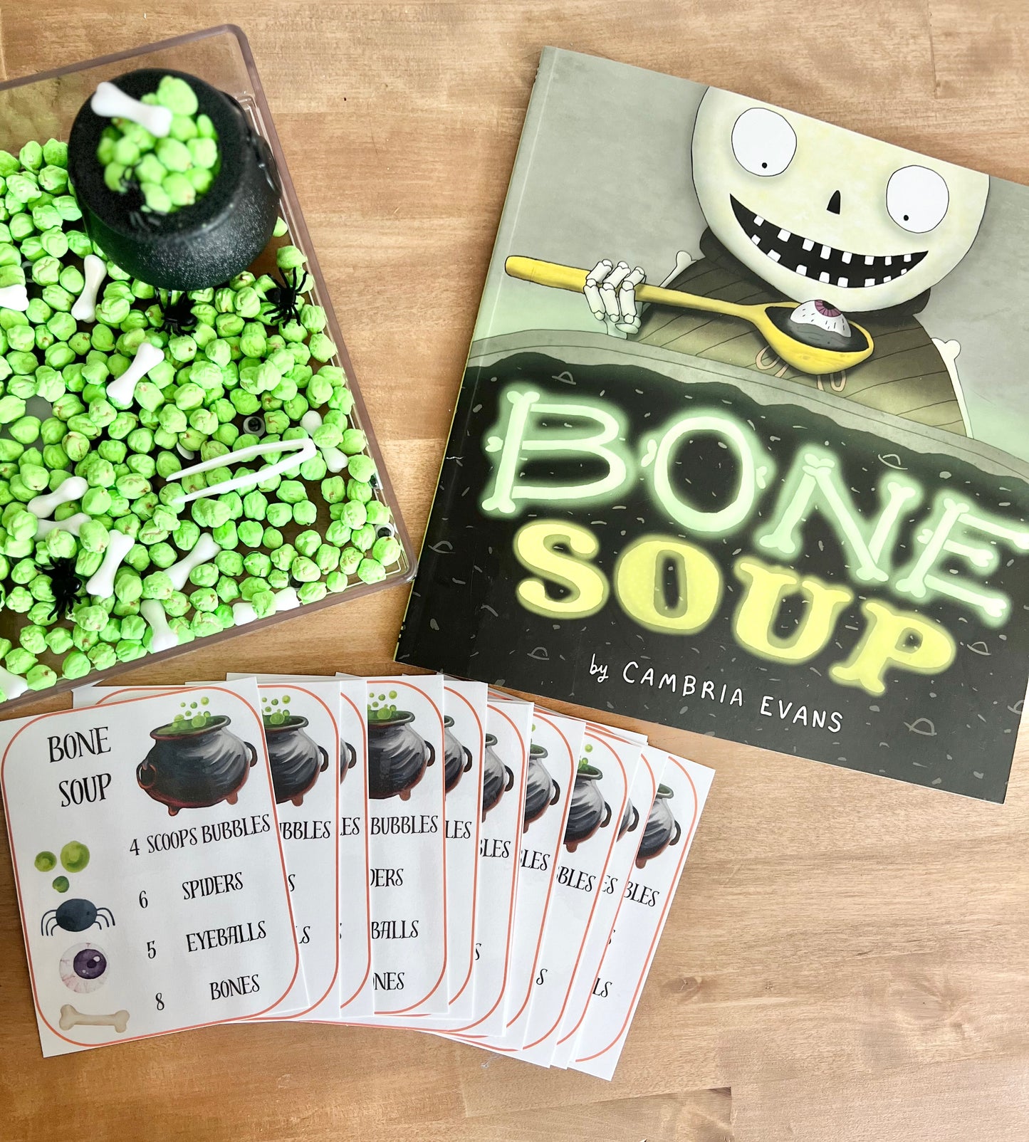 🎃🕸️ Bone Soup Sensory Kit 🕸️🎃