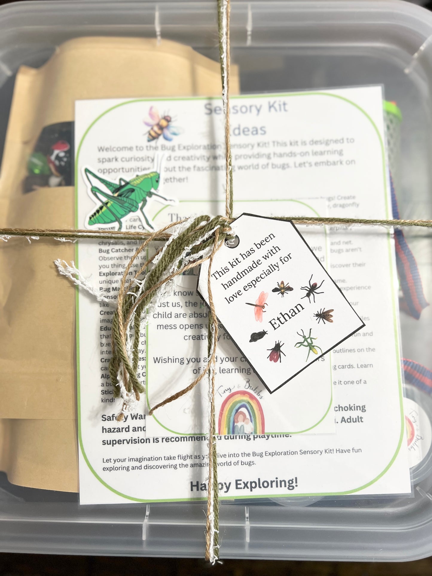 Bug Exploration Sensory Kit