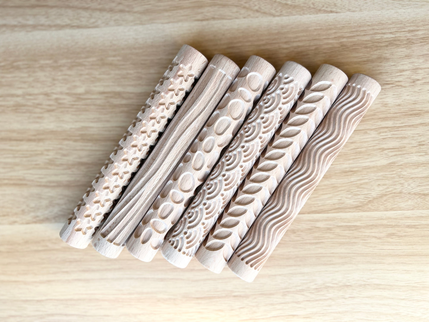 Wood Dough Rollers