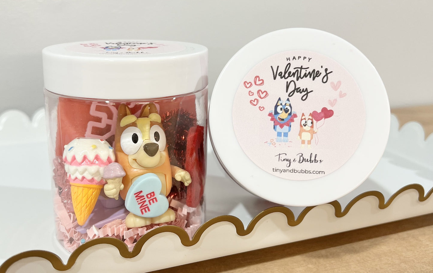Character Valentine Take-a-Long Jar