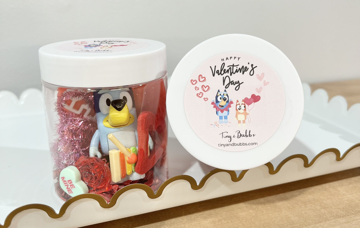 Character Valentine Take-a-Long Jar