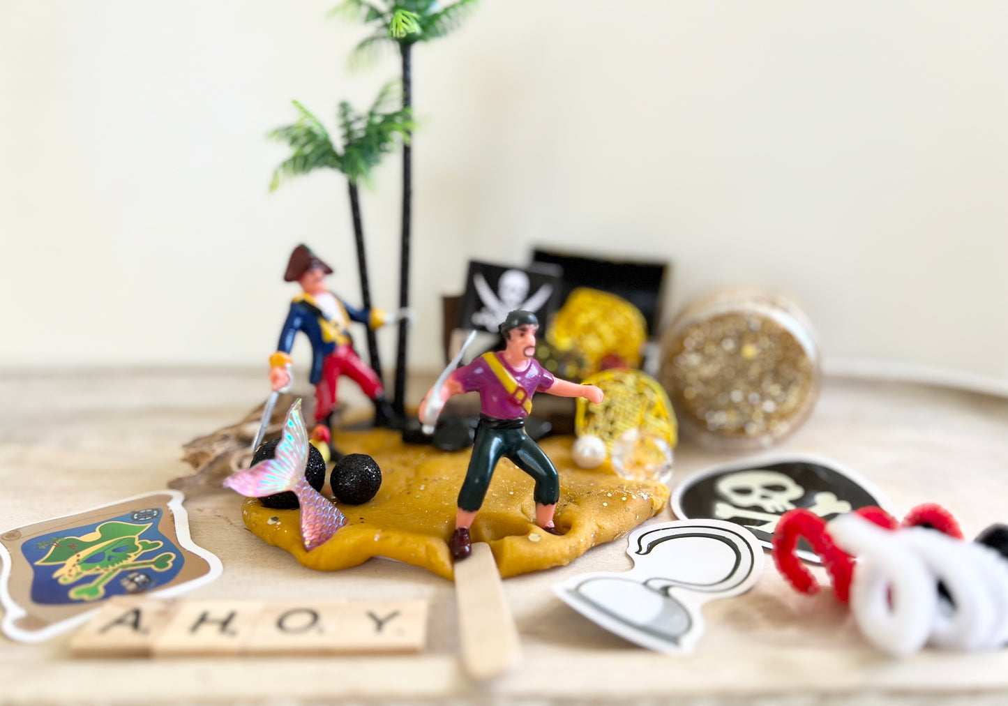 Pirate Mini Playdough Kit