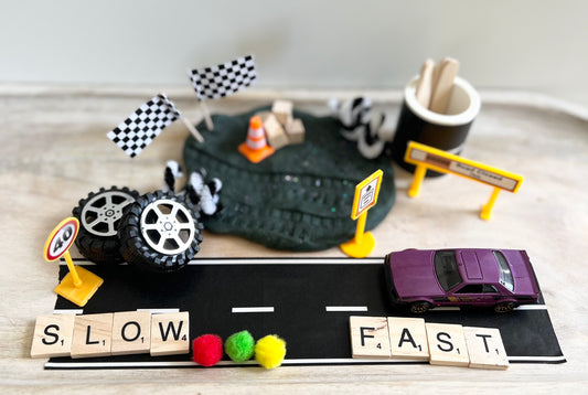 Race Day Mini Playdough Kit