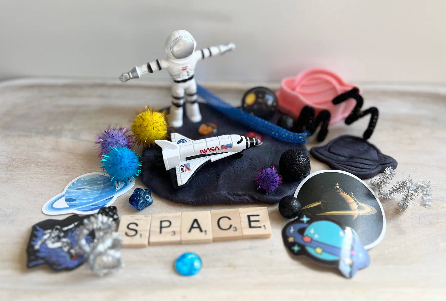 Space Mini Playdough Kit