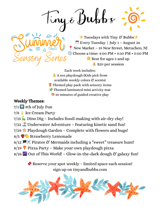 Summer Sensory Series