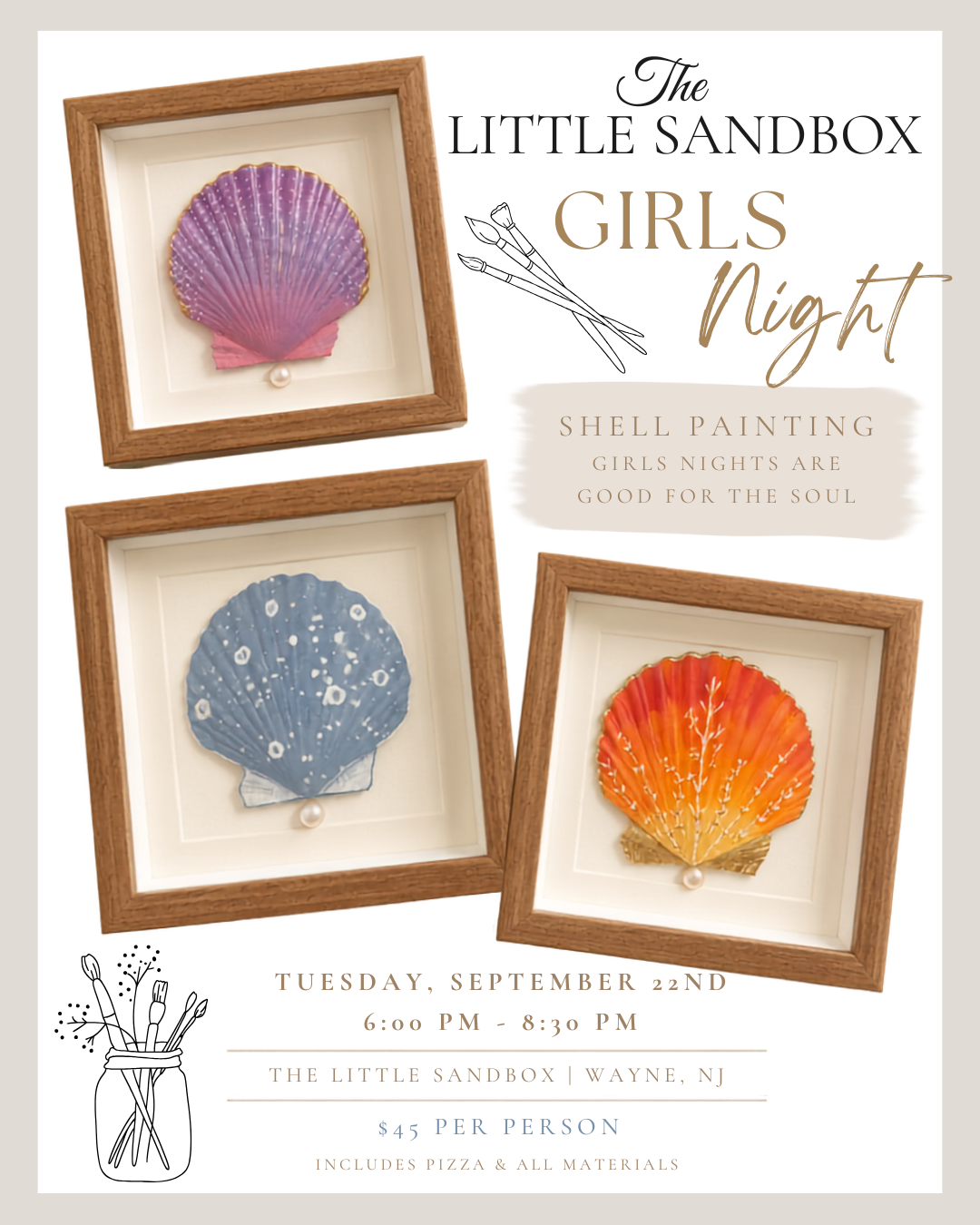 Girls Night at The Little Sandbox