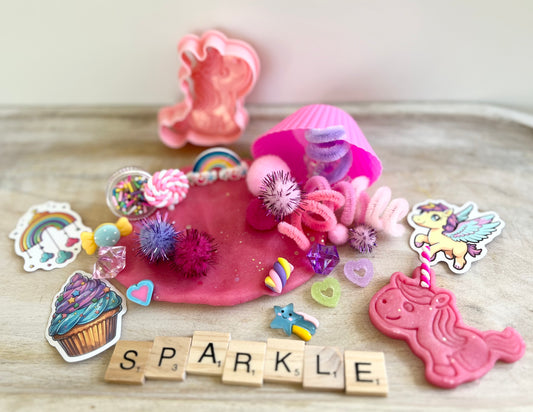 Unicorn Mini Playdough Kit