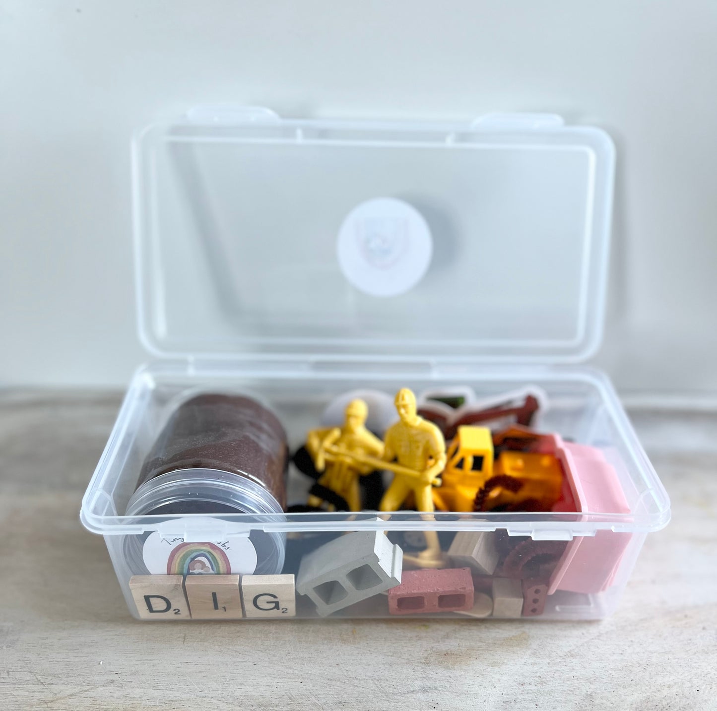 Construction Mini Playdough Kit