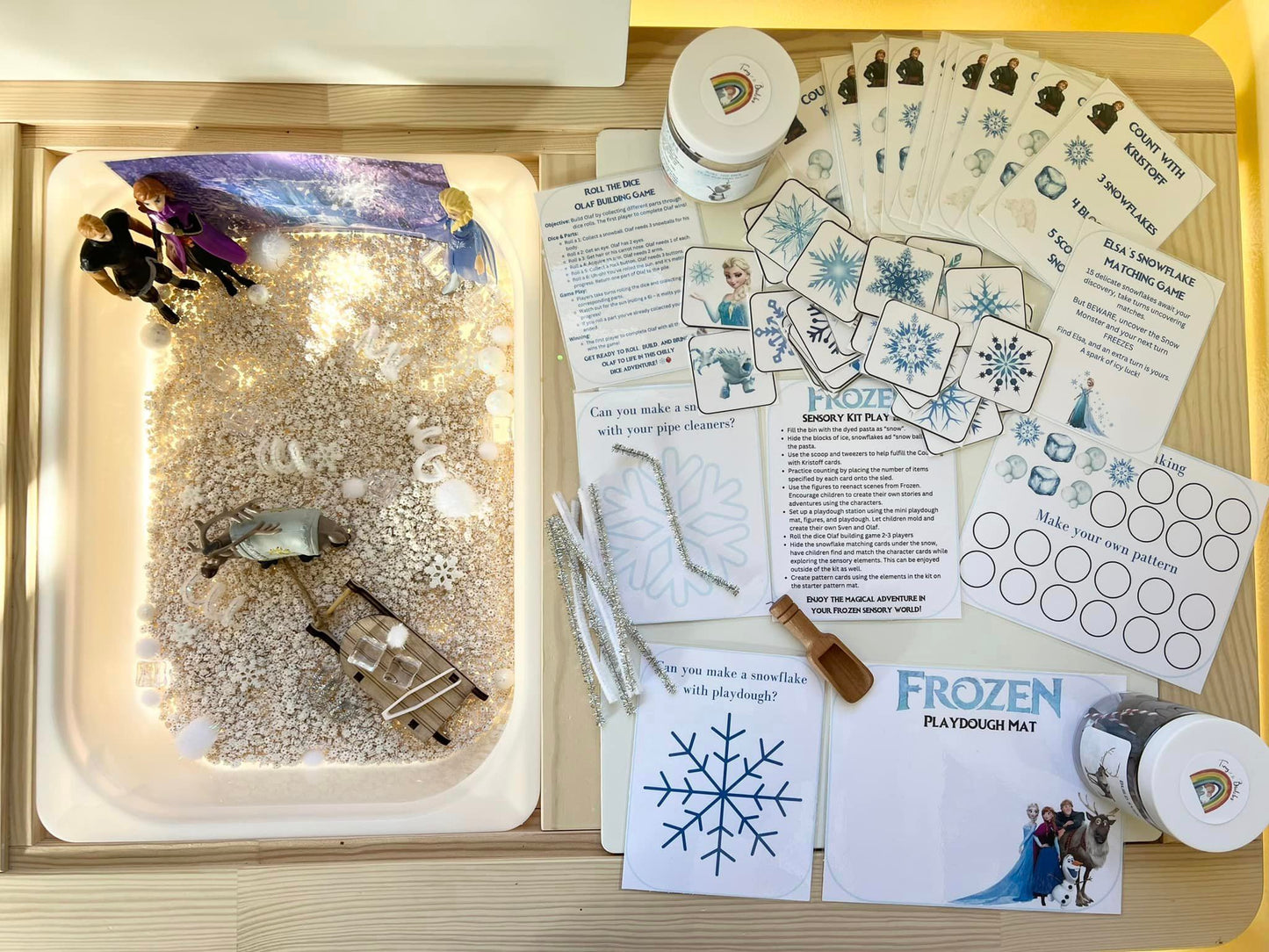 A Frozen Adventure Sensory Kit