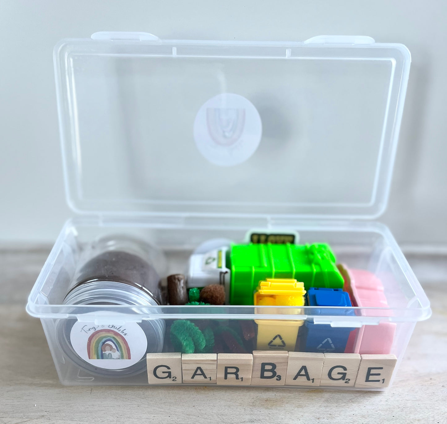 Garbage Day Mini Playdough Kit