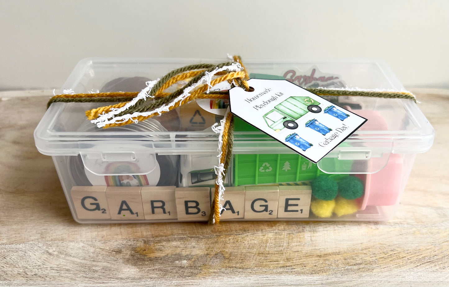 Garbage Day Mini Playdough Kit