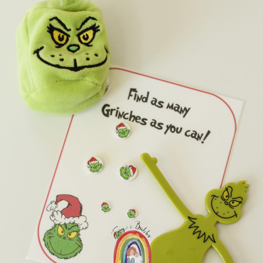 Grinch Sensory Activity Kit