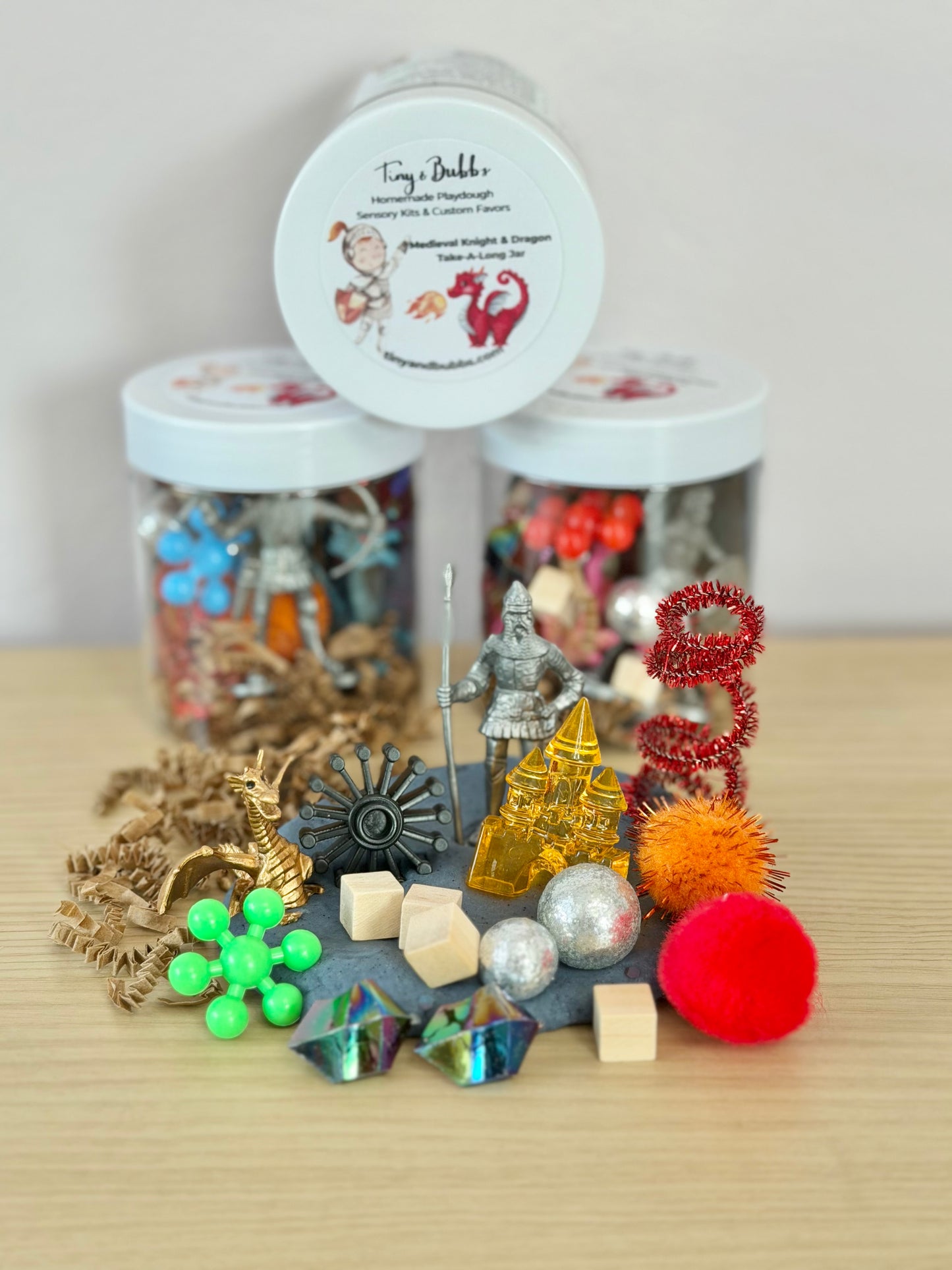 Knight & Dragon Jar